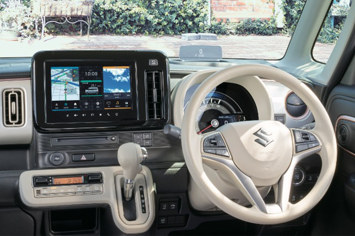 Interior of Suzuki Wagon R 2022