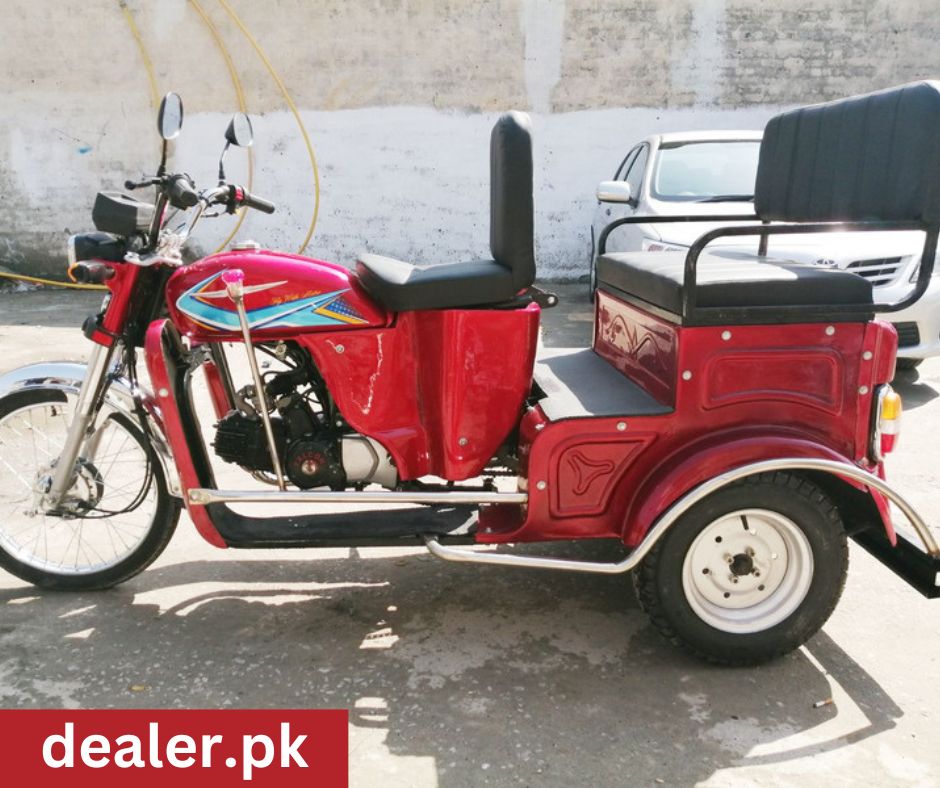 3 Wheel Motorcycles for Disable Persons in Pakistan