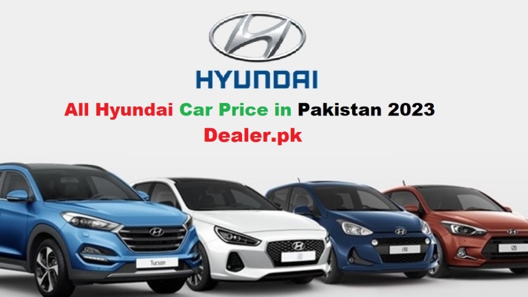 All Hyundai Car Prices In Pakistan